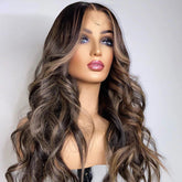 Lace Front Humana Ondulada 65cm 13x4 HD - Athena